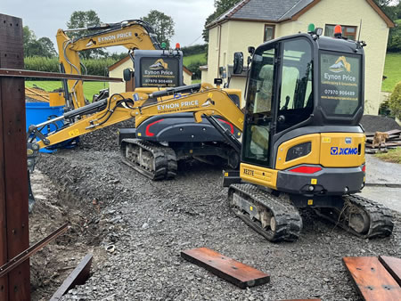 Professional site clearance and excavation Carmarthenshire