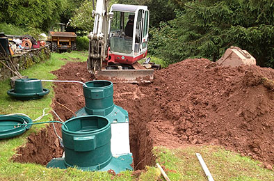Septic tank installation Carmarthenshire