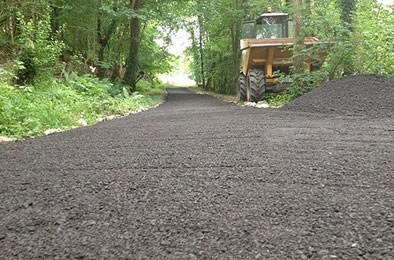 Farm track construction Carmarthenshire